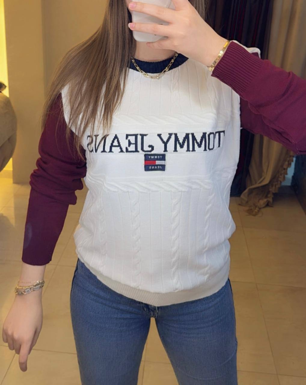 Pullover Tommy Mirror original